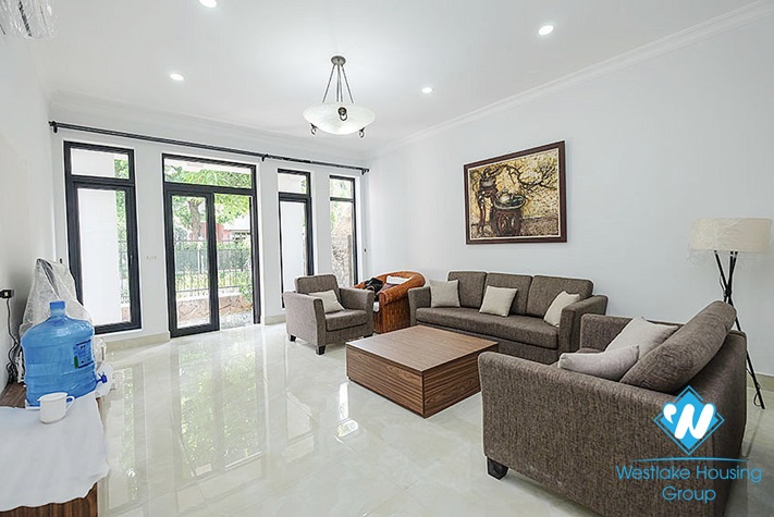 Nice house for rent in Ciputra, Tay Ho, Hanoi, fully furnished.